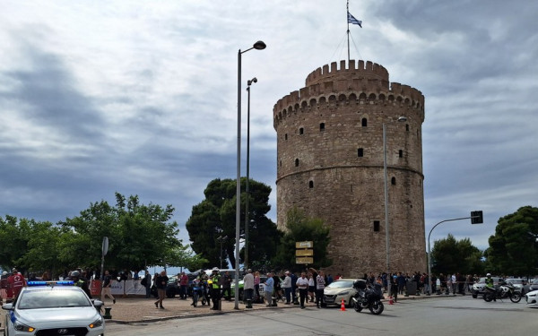 Διεθνής Ποδηλατικός Γύρος Ελλάδας: Έφυγαν για Κατερίνη οι αθλητές (βίντεο)