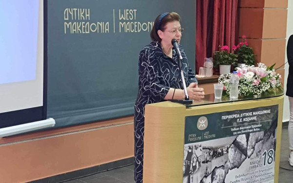 Κοζάνη: Στον Πεντάλοφο η Μενδώνη για τη «Σχολή Πέτρας και Παραδοσιακών Μορφών Δόμησης»