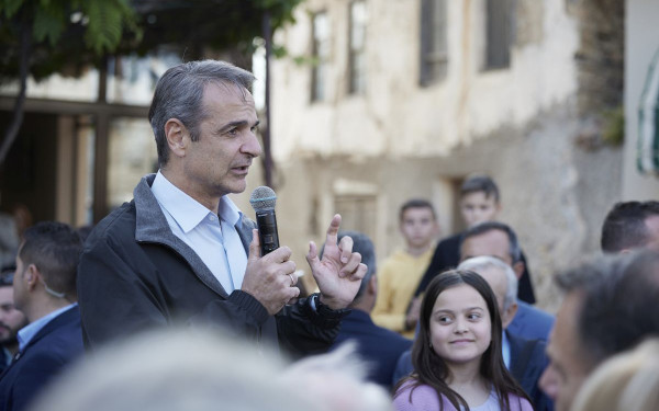 Η τριπλή άνοδος του Κυριάκου Μητσοτάκη στον Βορρά