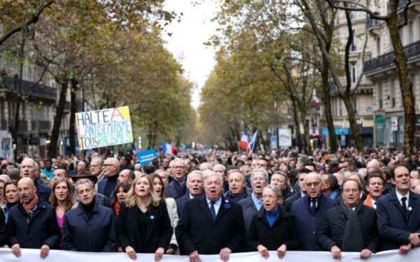 Γαλλία: Αύξηση κατά 300% των αντισημιτικών ενεργειών μέσα σε ένα χρόνο