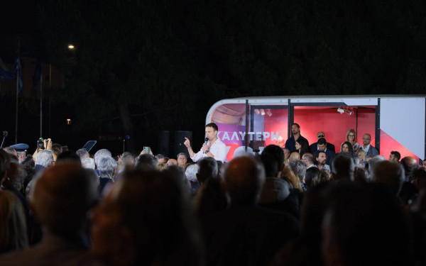 Κασσελάκης από Θεσσαλονίκη: «Οι ευρωεκλογές μια από τις κρισιμότερες εκλογικές αναμετρήσεις»