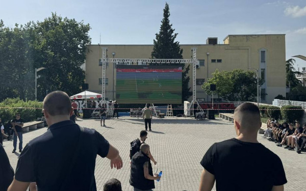 ΠΑΟΚ: Έτοιμη η γιγαντοοθόνη στην Τούμπα - Δείτε φωτογραφίες