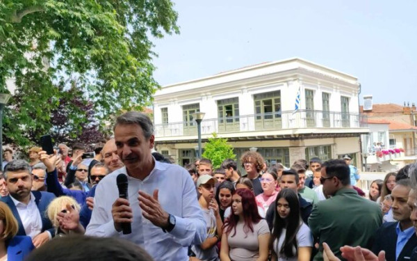 Μητσοτάκης από Σέρβια Κοζάνης: «Το τελευταίο πράγμα που χρειάζεται η χώρα είναι η πολιτική αστάθεια» (βίντεο)