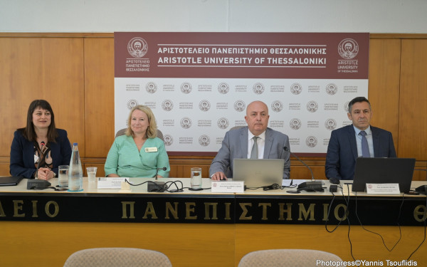 Θεσσαλονίκη: Οκταμελής Αντιπροσωπεία Καθηγητών του Πανεπιστημίου της Αλαμπάμα επισκέφθηκε το ΑΠΘ