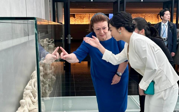 Στο Μουσείο της Ακρόπολης η Πριγκίπισσα Κάκο της Ιαπωνίας