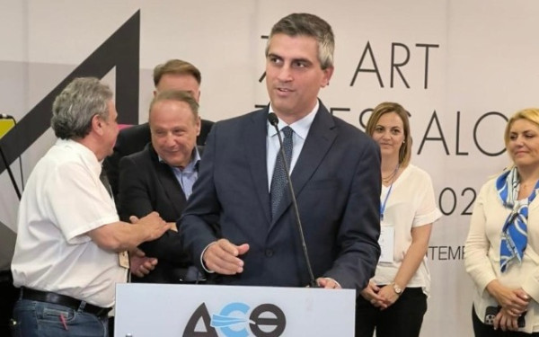 Χρ.Δήμας - Art Thessaloniki Fair: «Ένα συναρπαστικό ταξίδι στον κόσμο της σύγχρονης τέχνης»