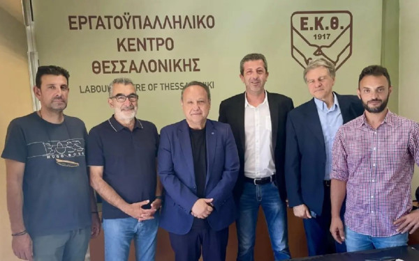 Θεσσαλονίκη: Το Εργατοϋπαλληλικό Κέντρο Θεσσαλονίκης επισκέφτηκε ο Στέλιος Αγγελούδης