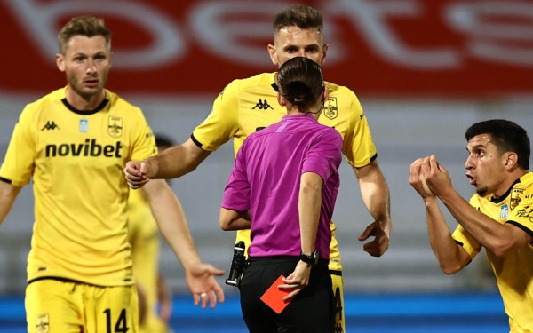 Άρης: Ποινή πέντε αγωνιστικών στον Σουλεϊμάνοφ για την επίθεση στη Φραπάρ