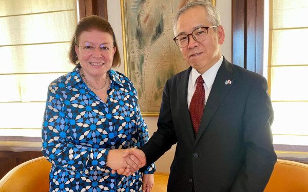 Συναντήθηκε με τον Ιάπωνα Πρέσβη η Λίνα Μενδώνη - Αναμένεται η άφιξη της Πριγκίπισσας Κάκο στη χώρα