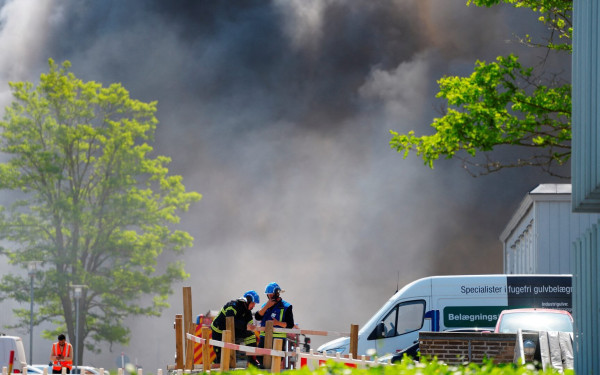Δανία: Τεράστια πυρκαγιά στα γραφεία της φαρμακευτικής που παρασκευάζει το Ozempic (φωτ.)