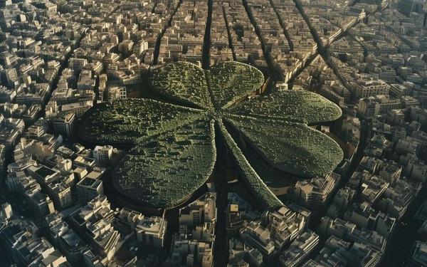 Παναθηναϊκός: Ένα μεγάλο τριφύλλι «φύτρωσε» στην καρδιά της Αθήνας για τον πρωταθλητή Ευρώπης (φωτ.)