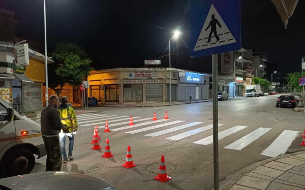 Δήμος Θεσσαλονίκης: Εκτεταμένο πρόγραμμα διαγραμμίσεων στις Δημοτικές Κοινότητες