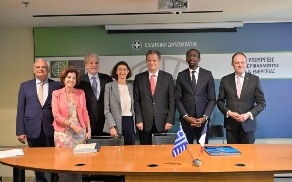 Υπογραφή δήλωσης προθέσεων για συνεργασία Ελλάδας - Γαλλίας στον θαλάσσιο τομέα