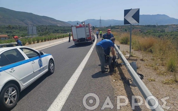 Τραγωδία στην Καλαμάτα: 55χρονος διαμελίστηκε σε τροχαίο (φωτ.)