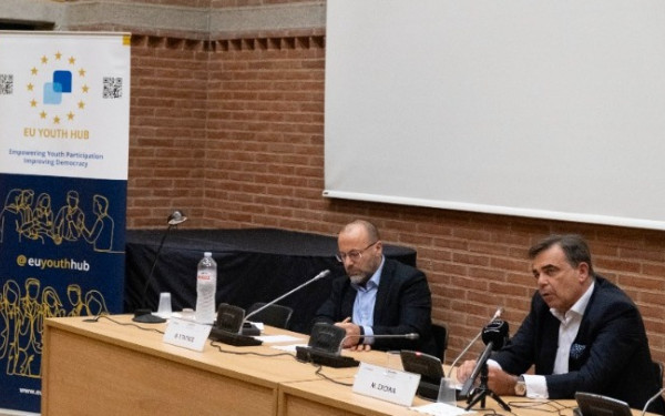 Θεσσαλονίκη - Ευρωεκλογές: Αισιόδοξος ο Μ. Σχοινάς: «Θα είμαστε περισσότεροι όσοι ψηφίσουμε να πάμε την Ευρώπη μπροστά»