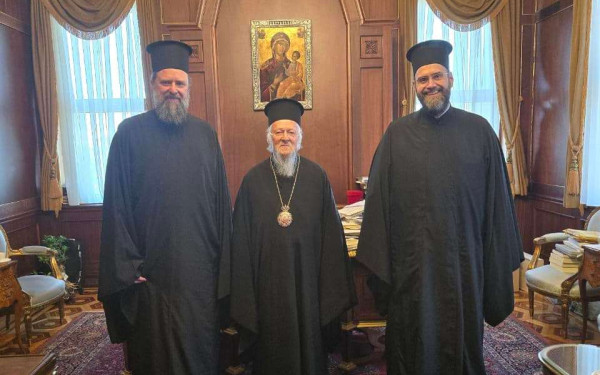 Ο Μητροπολίτης Θεσσαλονίκης Φιλόθεος στο Οικουμενικό Πατριαρχείο