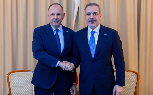 Βρυξέλλες: Ολοκληρώθηκε η συνάντηση Γεραπετρίτη-Φιντάν - Τι είπαν για ελληνοτουρκικά και Κυπριακό