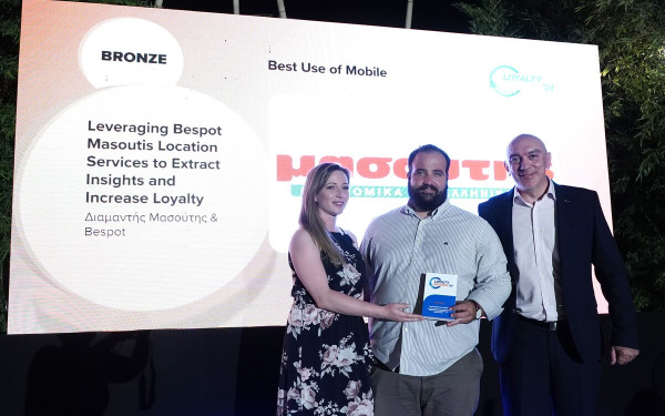 Μασούτης: Κατέκτησε τρία βραβεια στα Loyalty Awards