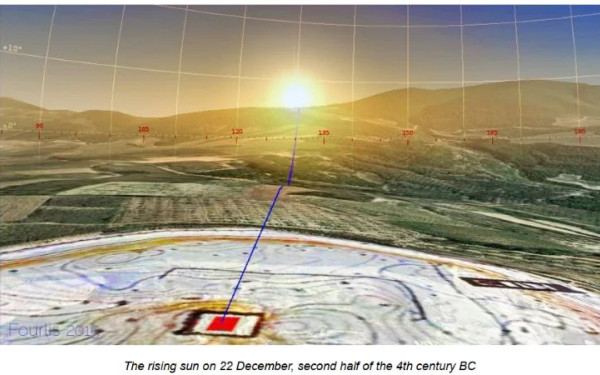 Αμφίπολη: Το σπάνιο φαινόμενο που συμβαίνει στον Τύμβο Καστά μόνο κατά το χειμερινό ηλιοστάσιο (βίντεο, φωτ.)