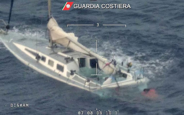 Ιταλία- ναυάγιο Bayesian: Έρευνα για ανθρωποκτονία εξ αμελείας έχει ξεκινήσει εις βάρος του καπετάνιου