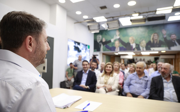 Συνεδρίαση του ΠΣ του ΠΑΣΟΚ - ΚΙΝΑΛ: Ανέλαβε πλήρως την ευθύνη για το αποτέλεσμα ο Ανδρουλάκης (φωτ.)