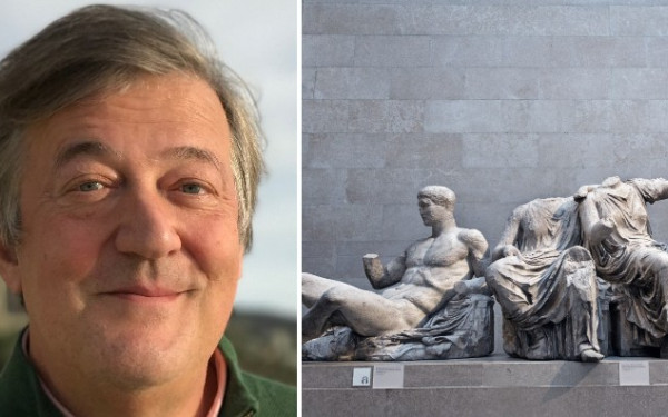 Ο Στίβεν Φράι για ακόμη μία φορά υπέρ της επανένωσης των Γλυπτών του Παρθενώνα