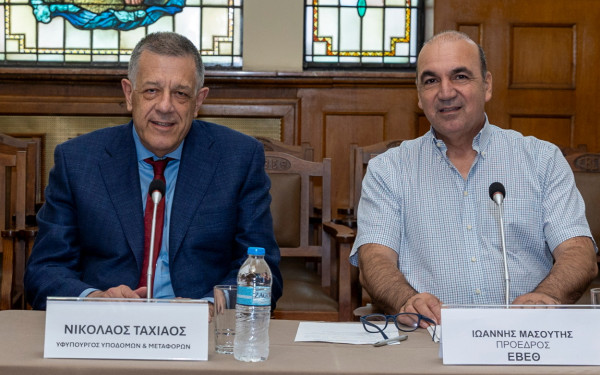 O Nίκος Ταχιάος στο ΕΒΕΘ, για τα μεγάλα έργα της Θεσσαλονίκης