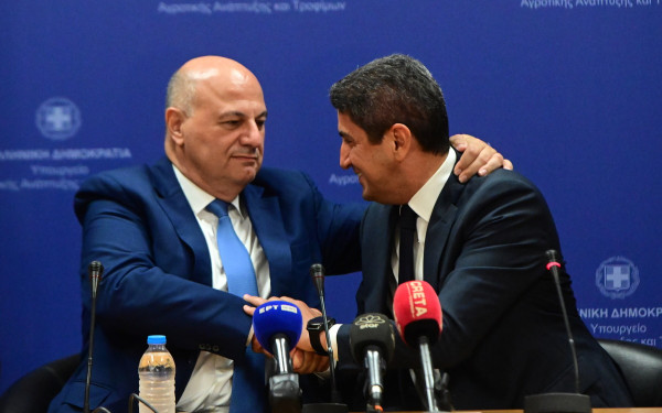 Ανέλαβε το υπ. Αγροτικής Ανάπτυξης ο Κ. Τσιάρας: «Γεμάτος προκλήσεις ο πρωτογενής τομέας»