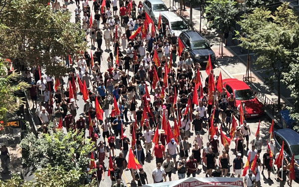 Οι οργανωσεις του ΚΚΕ από όλη τη χώρα συγκεντρώθηκαν στη Θεσσαλονίκη (βίντεο, φωτ.)