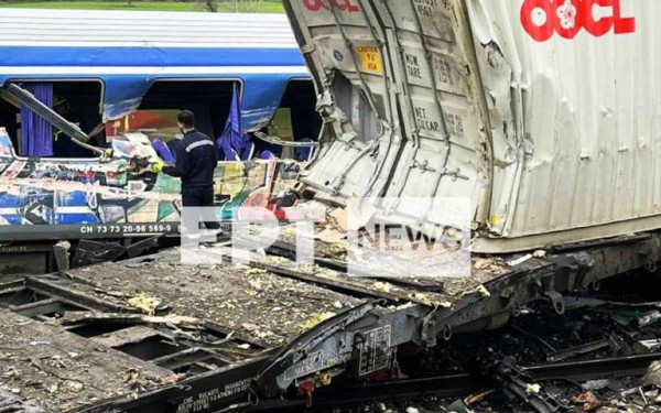 Τέμπη: Στο Κουλούρι μεταφέρθηκε το κοντέινερ της εμπορικής αμαξοστοιχίας που βρέθηκε στη Θεσσαλονίκη