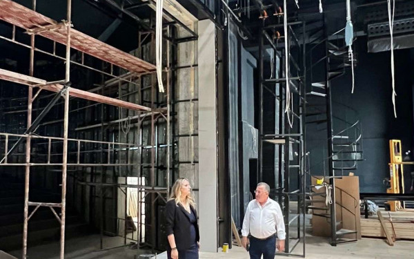 Κατερίνη: Επίσκεψη Ι. Ντούμου και Ε. Σώκου στο υπό ανέγερση Πολιτιστικό Κέντρο