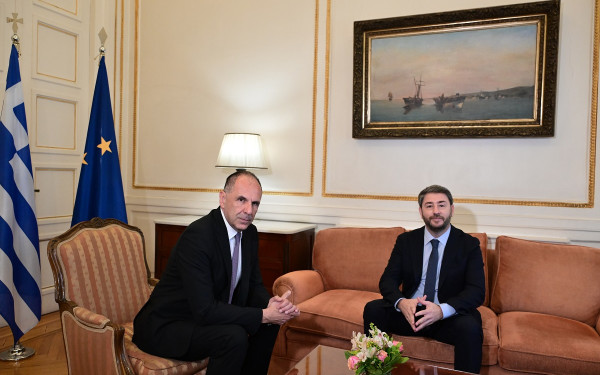 Ν. Ανδρουλάκης μετά τη συνάντηση με Γ. Γεραπετρίτη: Επιδιώκουμε την επανέναρξη του διαλόγου για το Κυπριακό βάσει των ψηφισμάτων του ΟΗΕ