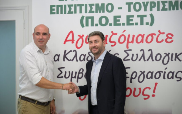 Ν. Ανδρουλάκης: «Συλλογικές συμβάσεις και έλεγχοι στην αγορά για να υπάρχει σεβασμός στα δικαιώματα των εργαζομένων»