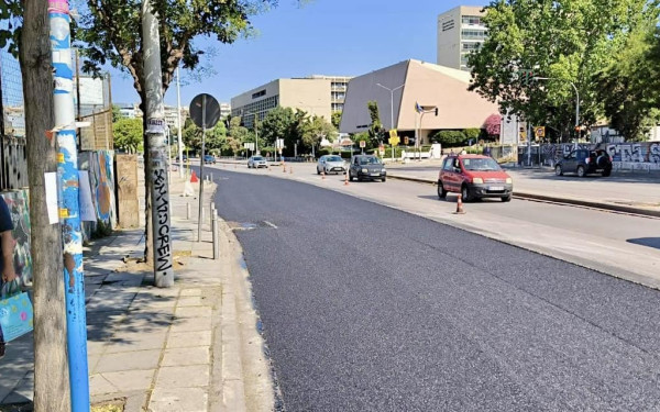Εργασίες ασφαλτόστρωσης σε Εγνατία και Κων. Καραμανλή στις 13 & 14 Ιουλίου