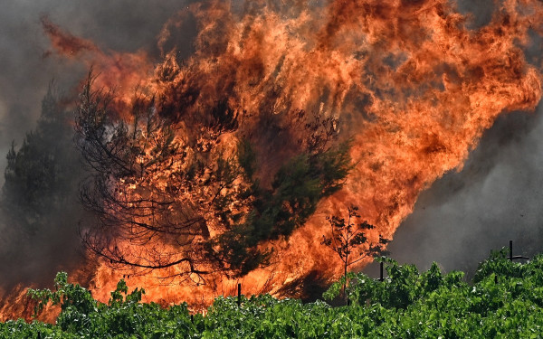 Υψηλός κίνδυνος εκδήλωσης πυρκαγιάς σε Θεσσαλονίκη τη Δευτέρα