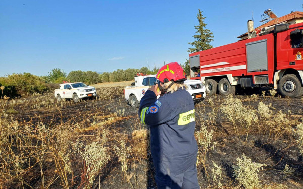 Θέρμη: Τρεις πυρκαγιές σε μία μέρα και 25 από την αρχή της αντιπυρικής περιόδου