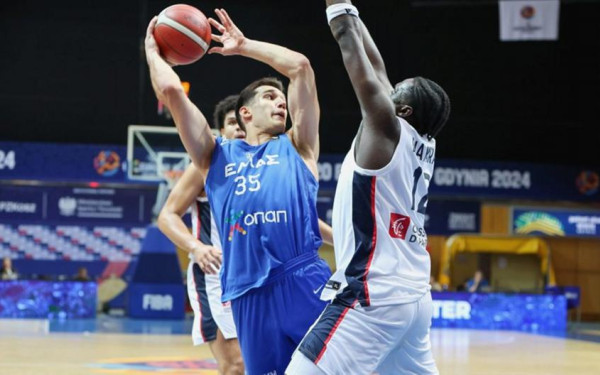 Eurobasket U20: Η Εθνική Νέων ηττήθηκε από την πανίσχυρη Γαλλία και έμεινε εκτός τελικού (βίντεο)