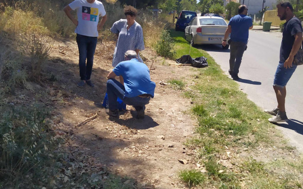 Στο στόχαστρο εμπρηστών ο Δήμος Θέρμης - Επιχείρησαν να κάψουν δασική έκταση (φωτ.)