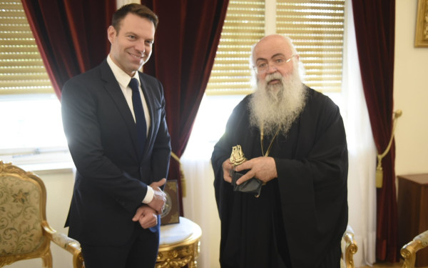 Στην Κύπρο ο Στέφανος Κασσελάκης (φωτ.)