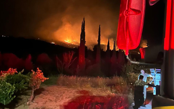Κορινθία: Εστίες αναζωπύρωσης - Ολονύχτια μάχη πυροσβεστών και εθελοντών (βίντεο)
