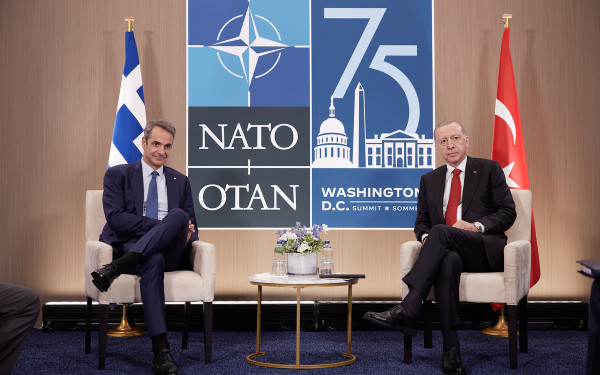 Ουάσινγκτον: 45 λεπτά τετ α τετ Μητσοτάκης και Ερντογάν - Η ατζέντα