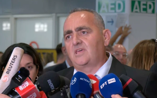 Έφτασε στην Αθήνα ο Μπελέρης - Οι πρώτες δηλώσεις του (βίντεο)