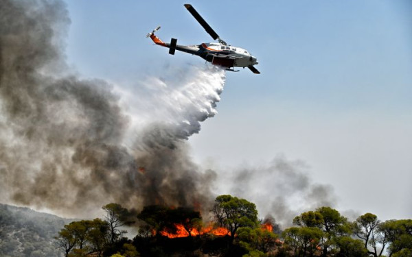 Ελέγχεται μερικώς η δεύτερη φωτιά στη Ροδόπη - Στην περιοχή Αρσάκειο