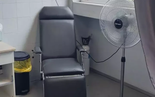 ΑΧΕΠΑ: Με ανεμιστήρες προσπαθούν να δροσιστούν ασθενείς, προσωπικό και μηχανήματα (φωτ.)