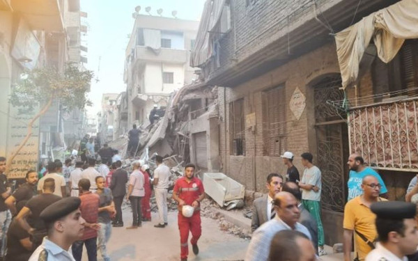 Αίγυπτος: Κατέρρευσε πολυκατοικία στο Κάιρο - Ένας νεκρός και 7 τραυματίες