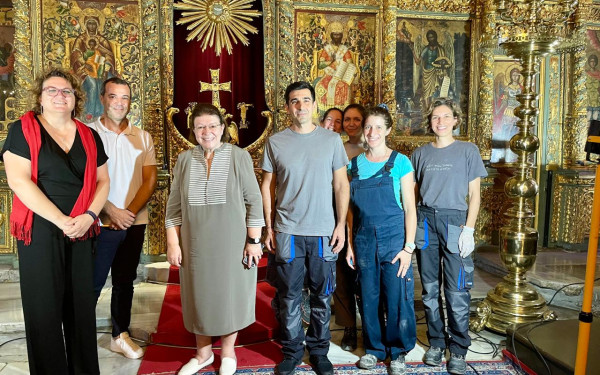 Επίσκεψη της Λίνας Μενδώνη στο Οικουμενικό Πατριαρχείο