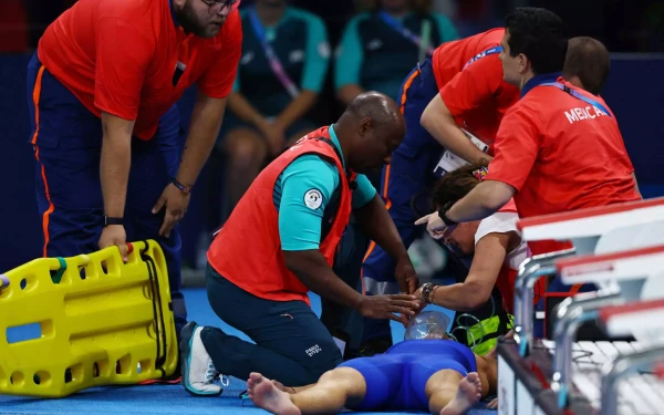 Ολυμπιακοί Αγώνες: Κατέρρευσε η κολυμβήτρια Ταμάρα Ποτότσκα (βίντεο)