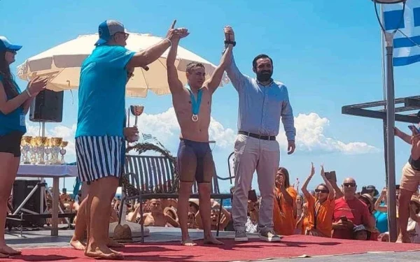 Χαλκιδική: Ενας 20χρονος από την Καλαμάτα ο νικητής του Διάπλου του Τορωναίου Κόλπου