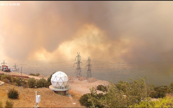 Φωτιά στην Αττική: Εκκενώθηκε προληπτικά το Αστεροσκοπείο στην Πεντέλη