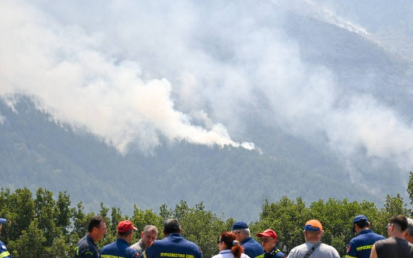 Φωτιά στον Όρβηλο: Δορυφορικό βίντεο δείχνει πώς εξελίχθηκε η φωτιά στο όρο που έκαιγε για 27 ημέρες